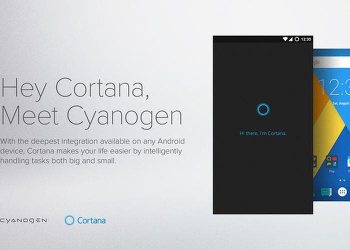 Cortana se integraría a Cyanogen OS de forma nativa
