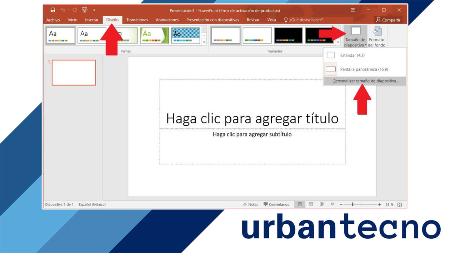 Cómo hacer un tríptico en PowerPoint