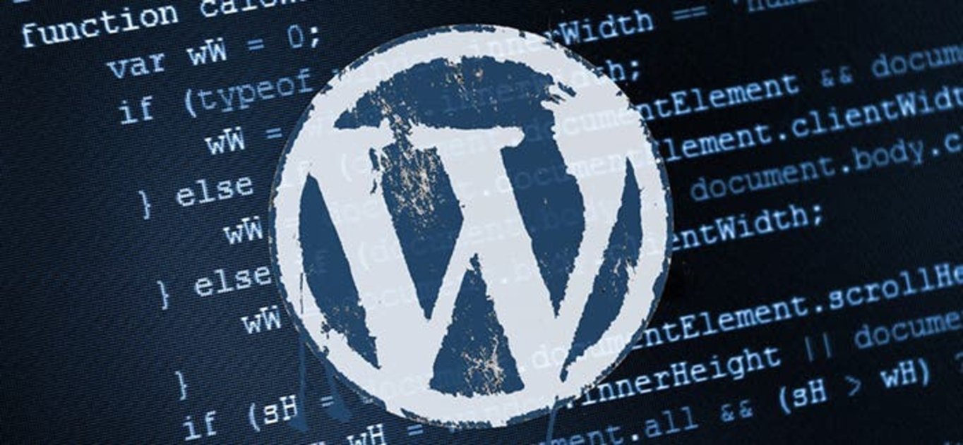 Logo con código de WordPress
