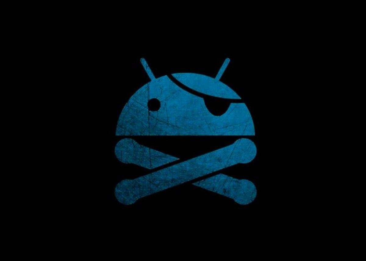 Símbolo root Android pirata