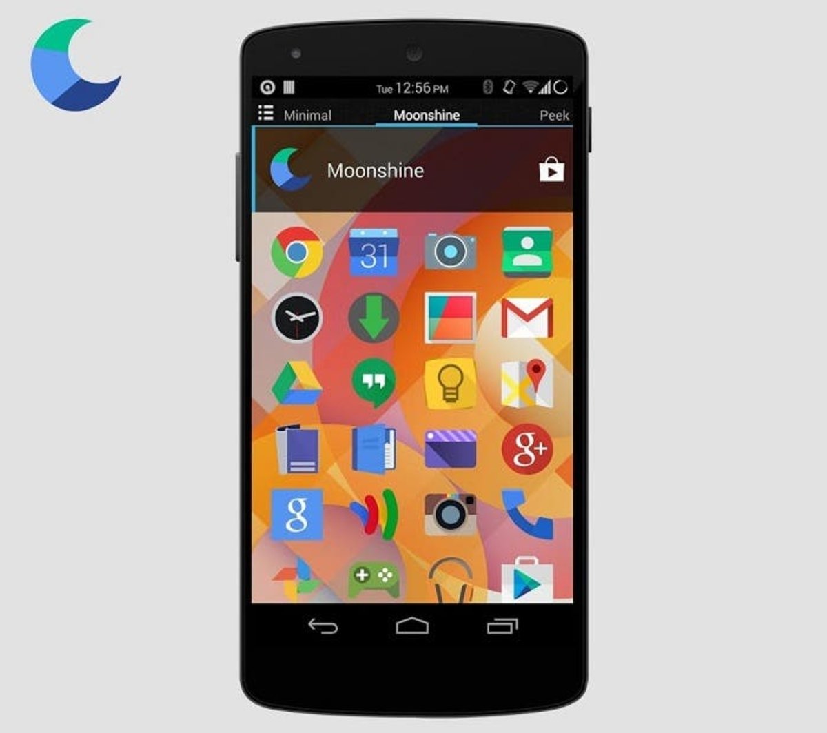 iconos Moonshine Android L