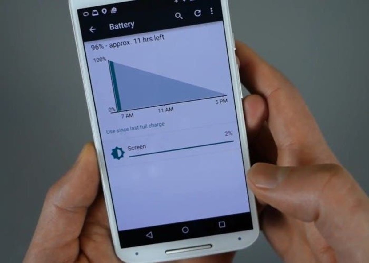 Ahorra batería en Android 5.0