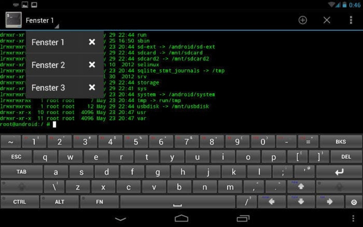 terminal android