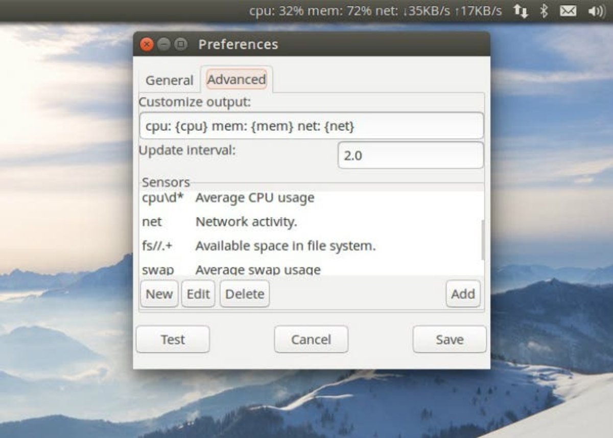 SysMonitor Ubuntu