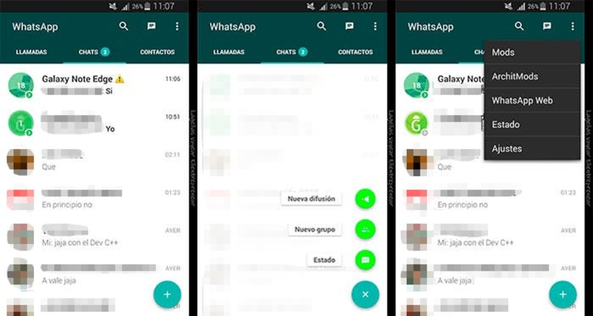 Capturas de pantalla de WhatsMapp