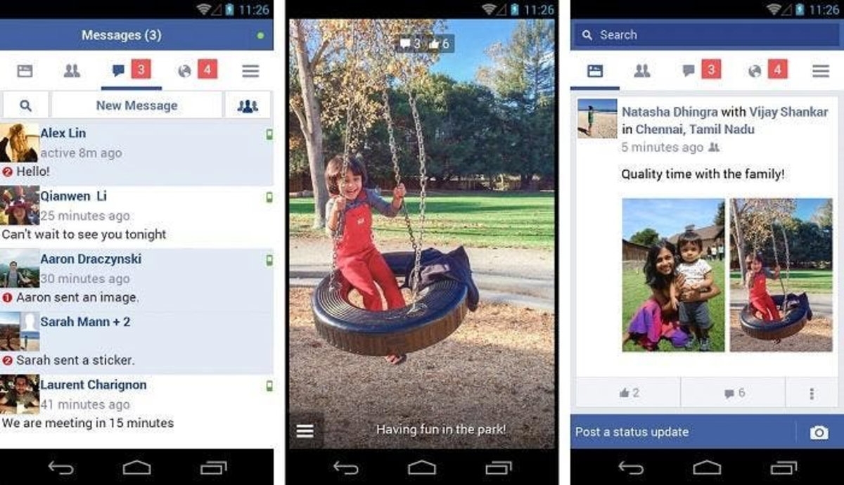 Facebook Lite capturas