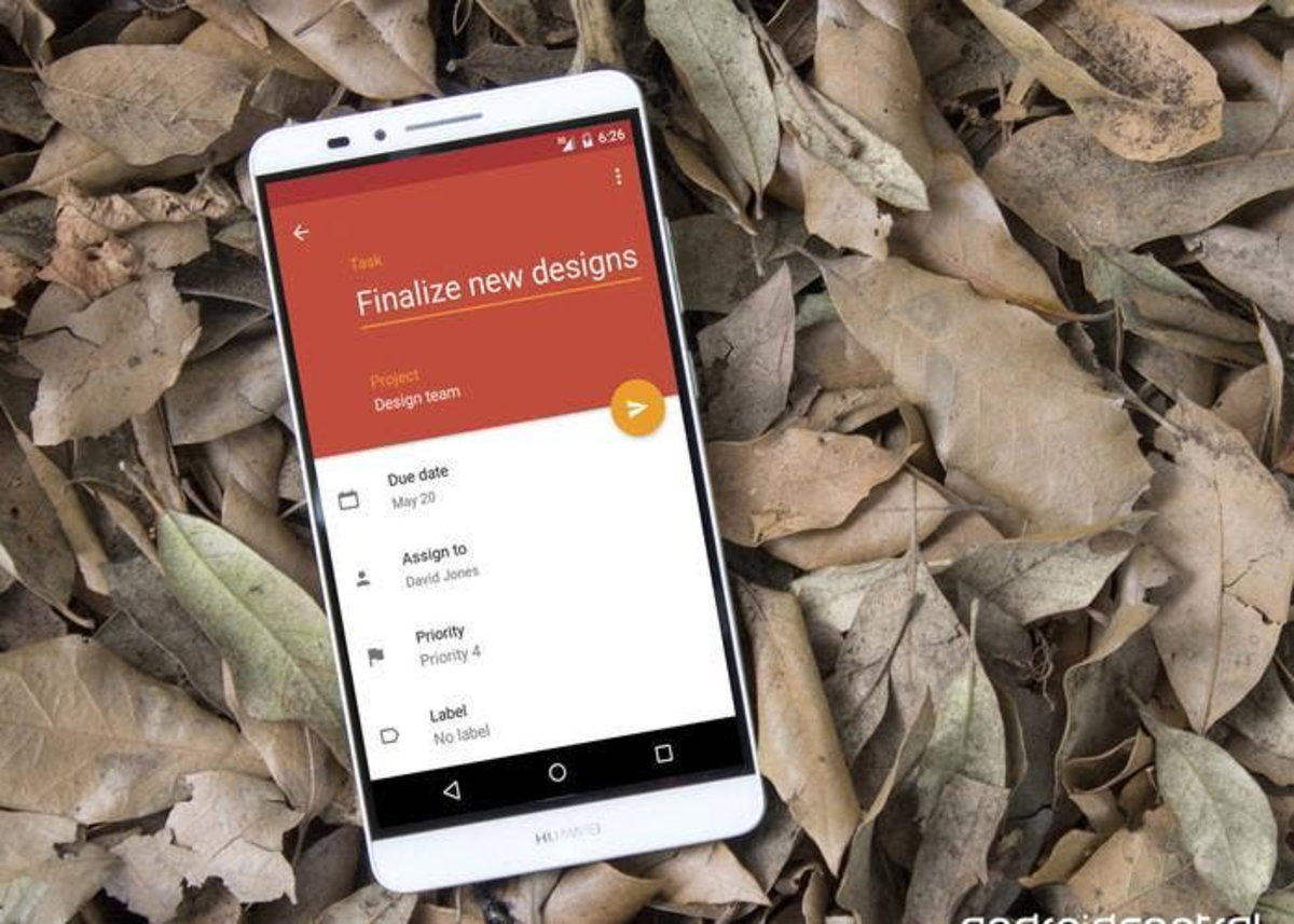 Todoist con Material Design