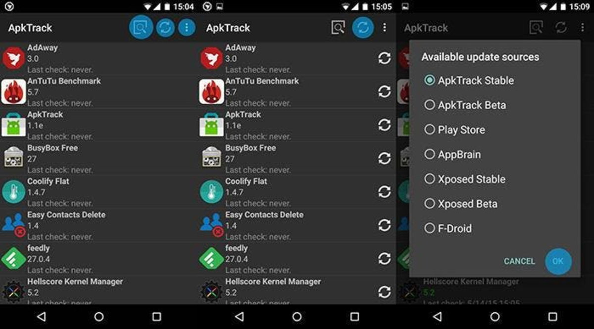 apktrack in app