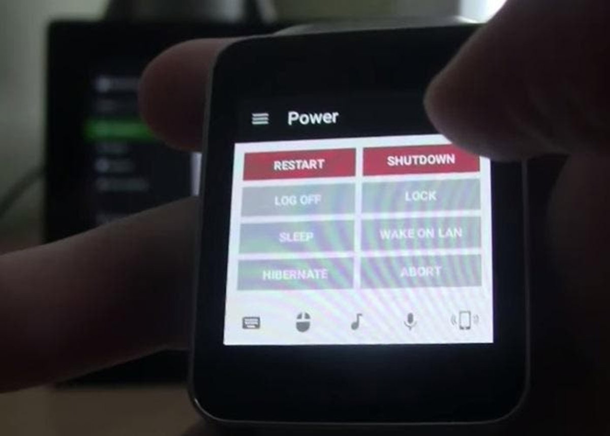control PC android Wear