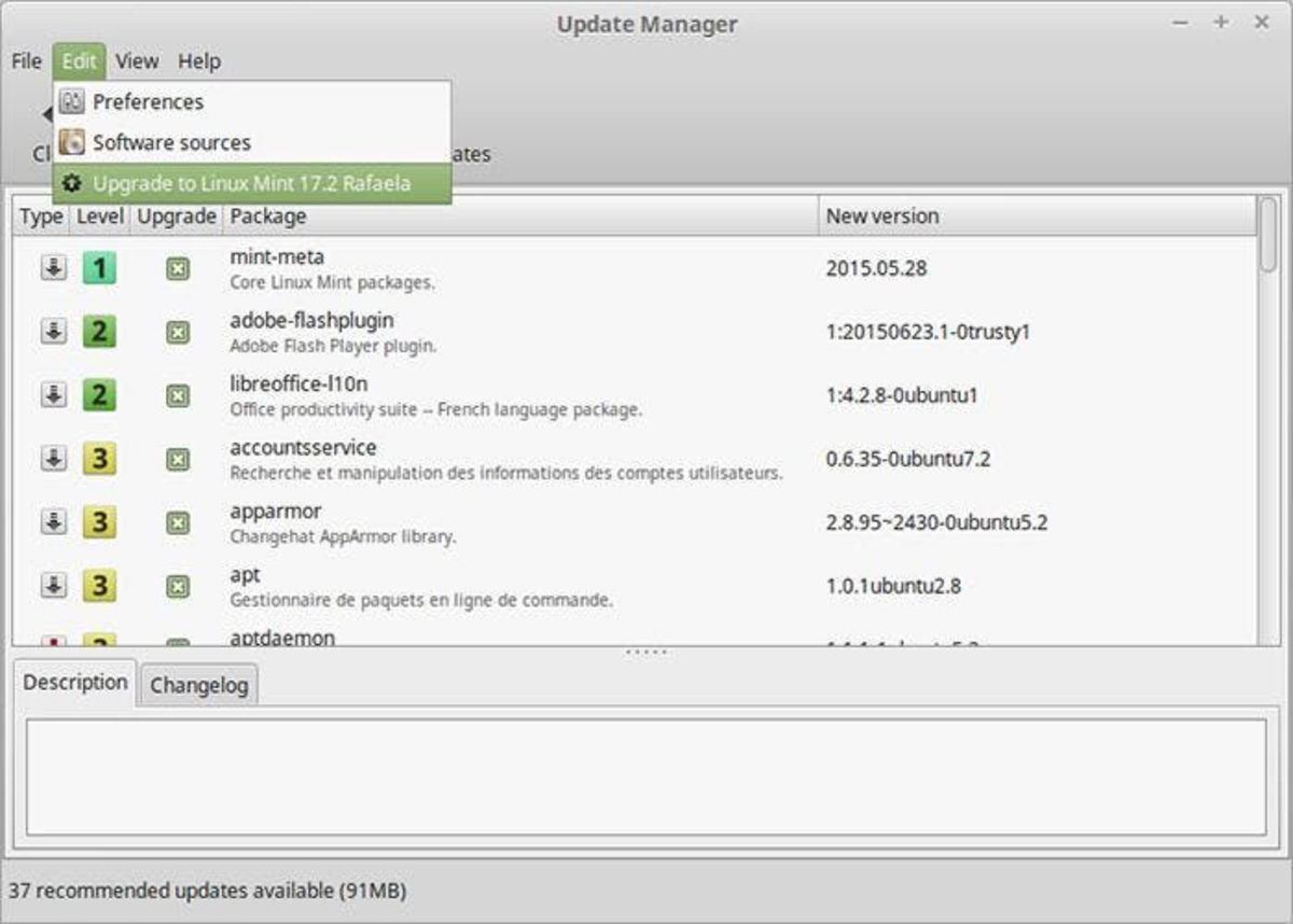 actualizar a linux mint 17 2 paso 2