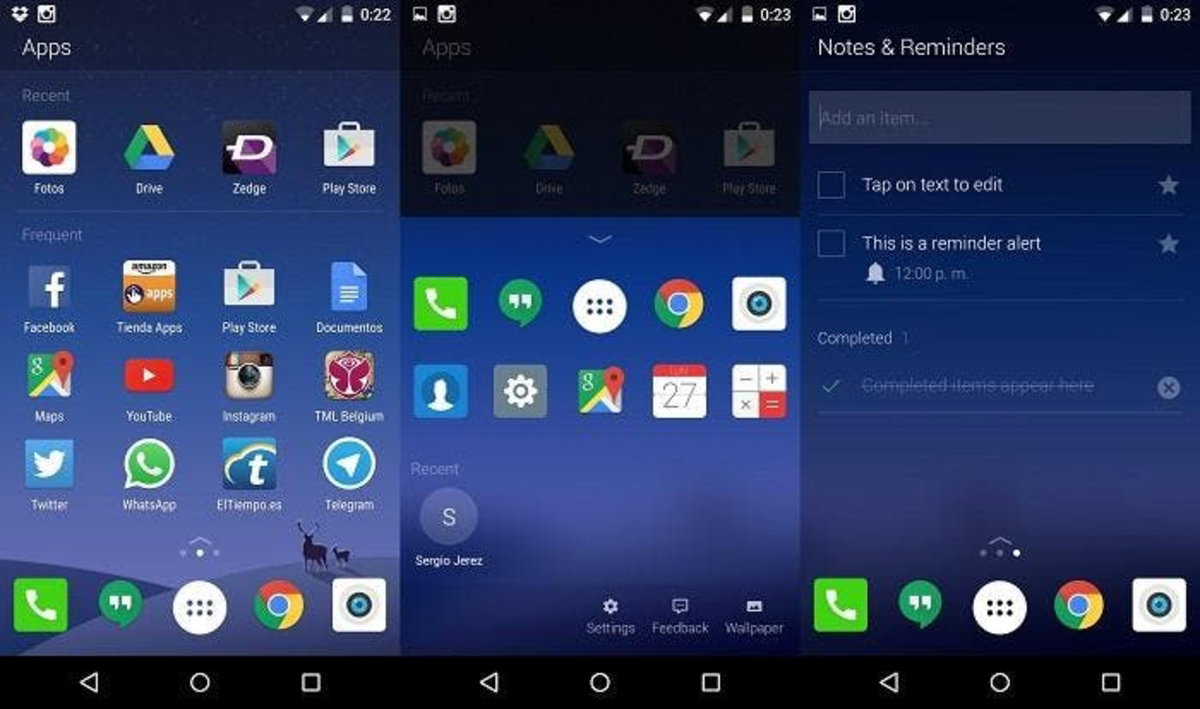 capturas Arrow Launcher
