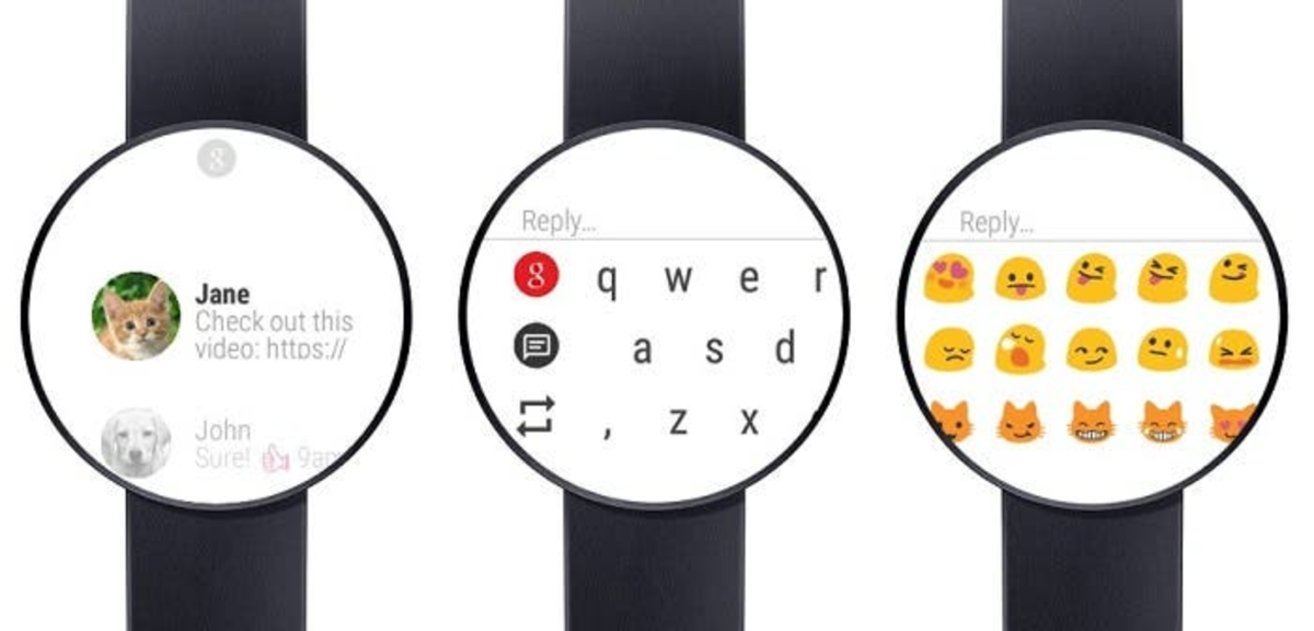capturas Messages for Android Wear