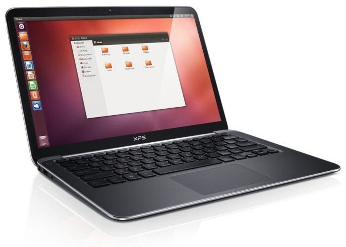 Ordenador-portátil-con-Ubuntu