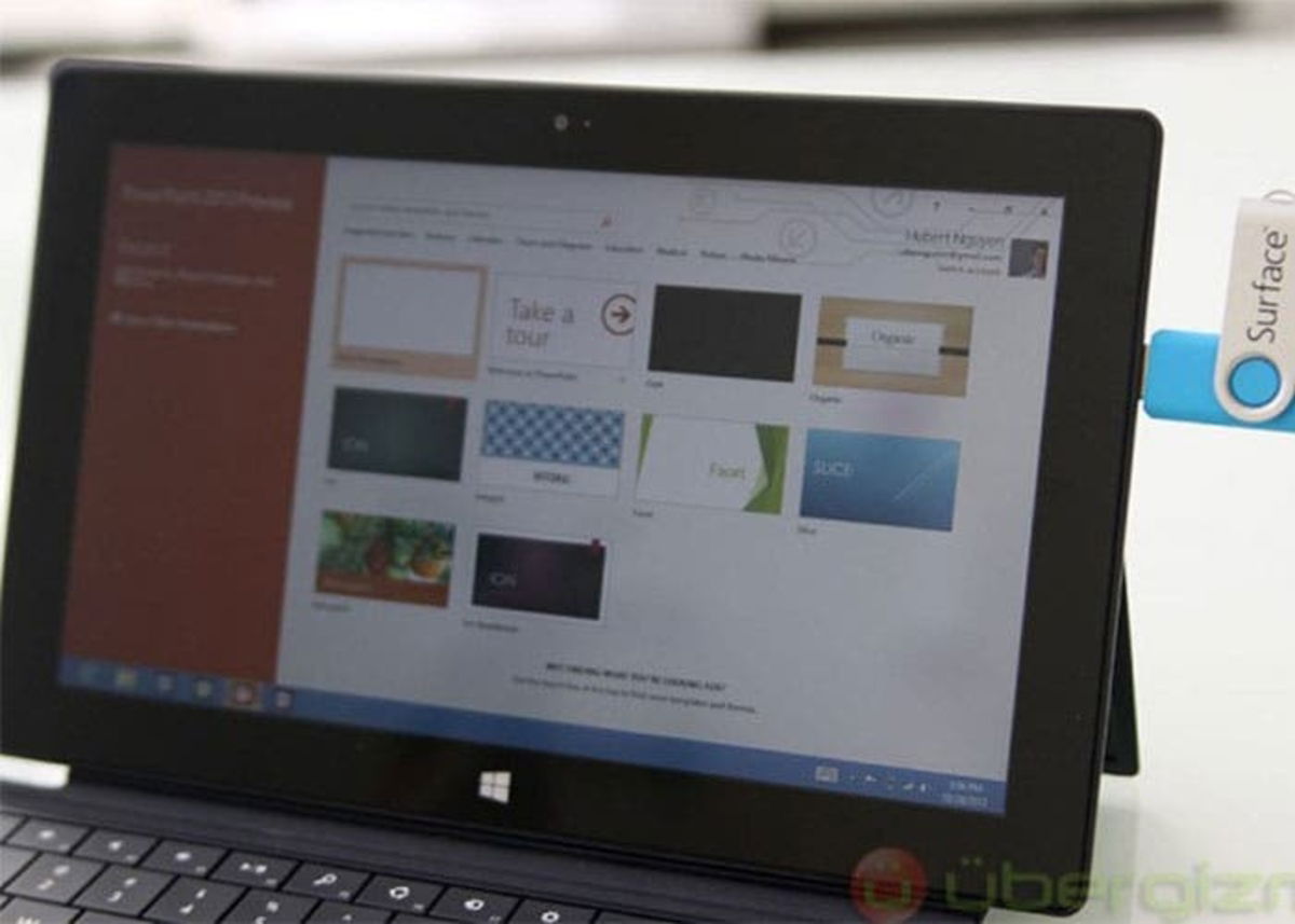 microsoft office surface rt