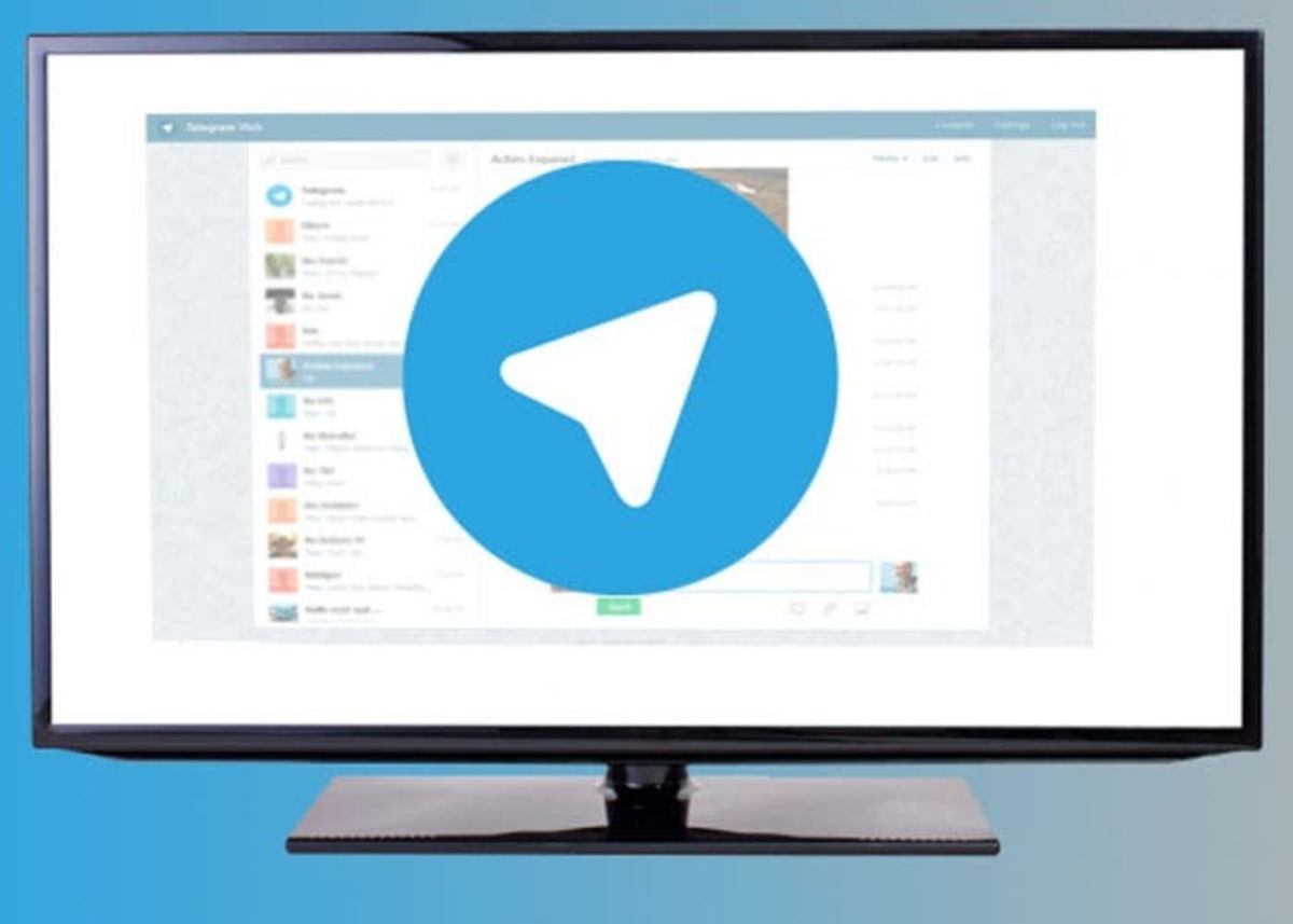 telegram pc mockup