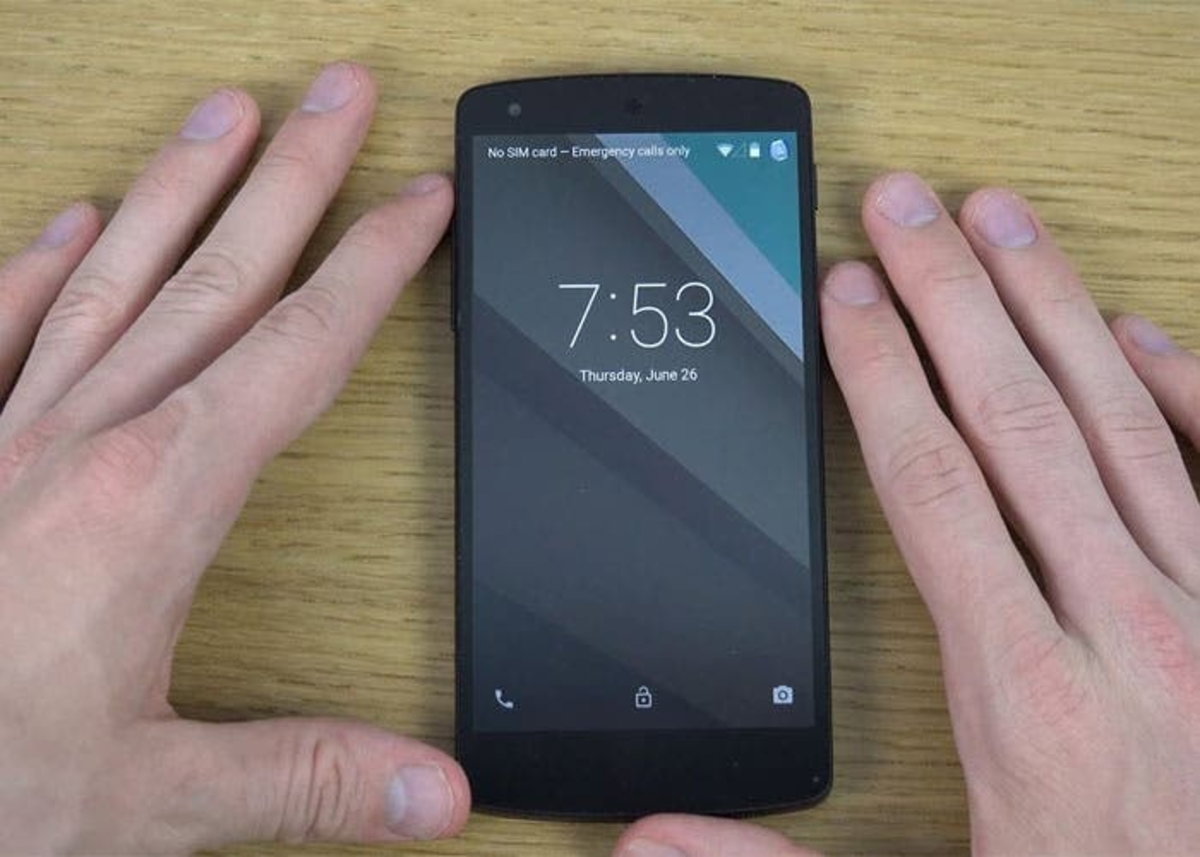nexus 5 lockscreen