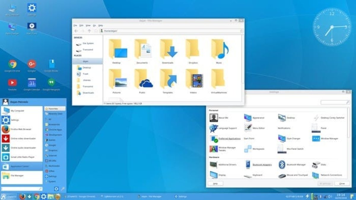 ChaletOS with Windows10 icons