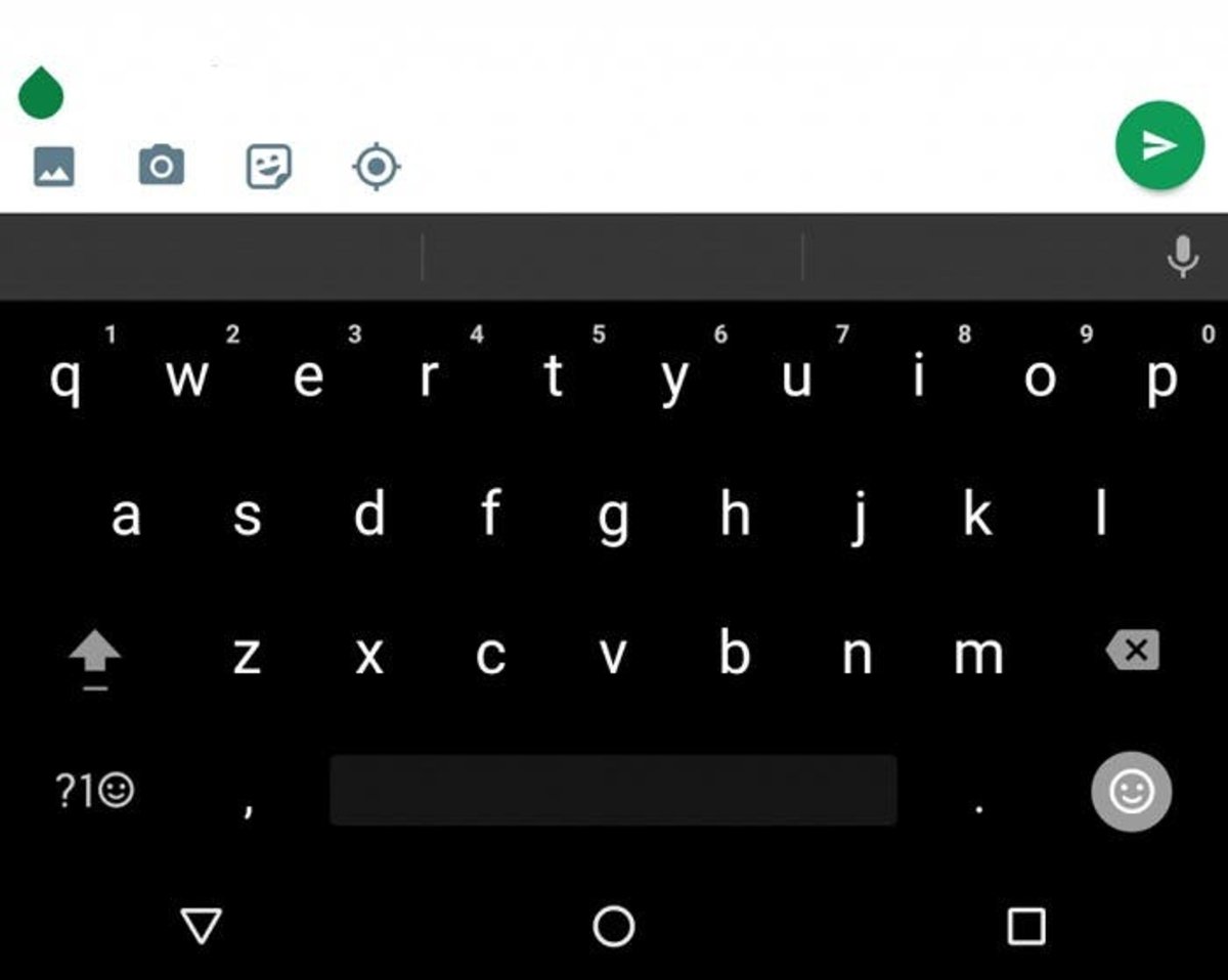 nuevo teclado android N