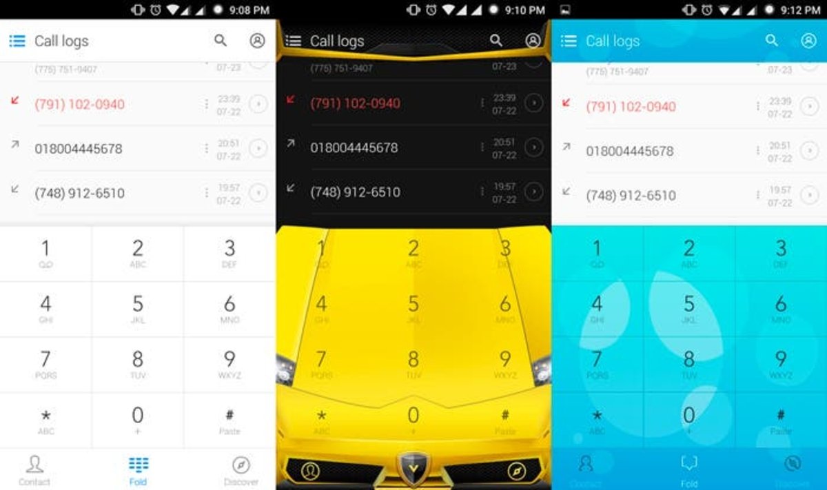 TouchPal Dialer Android Capturas