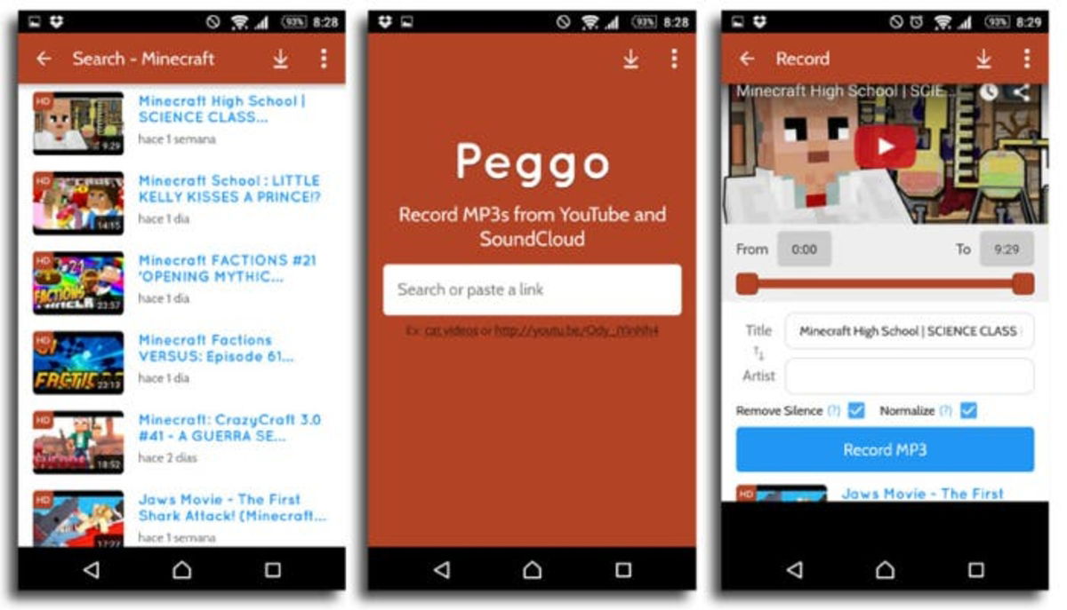 Descarga la música de Youtube con Peggo