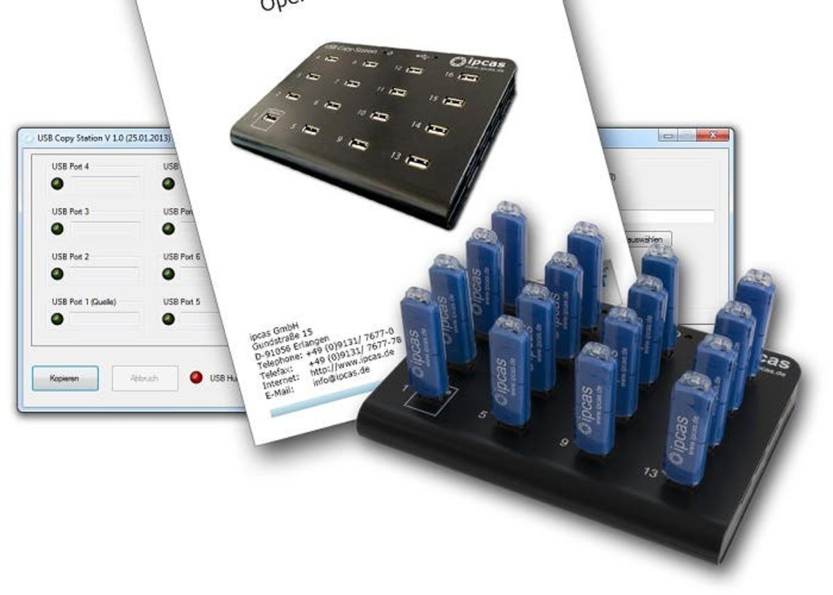 USB Copy Station