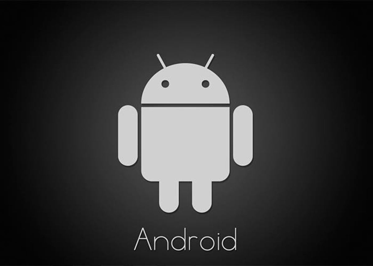 android blanco y negro