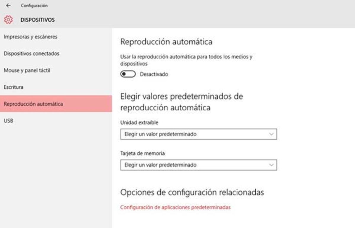desactivar reproduccion automatica autorun pendrives