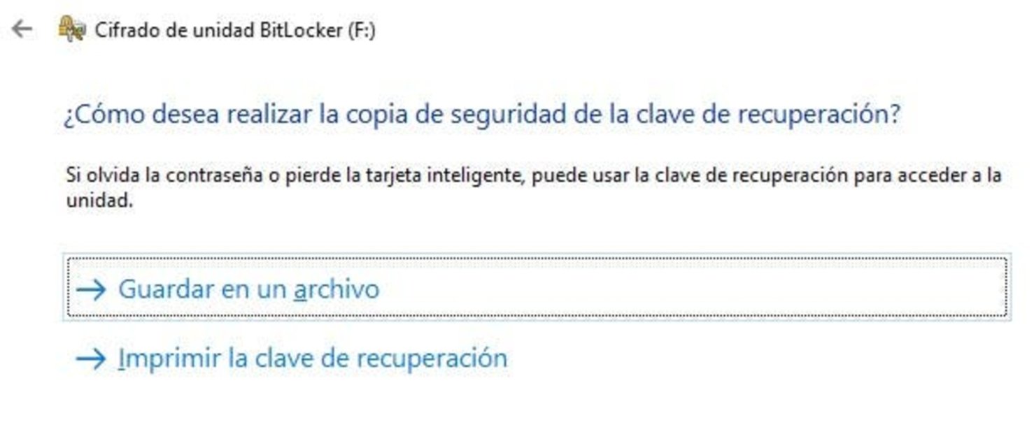 BitLocker Clave