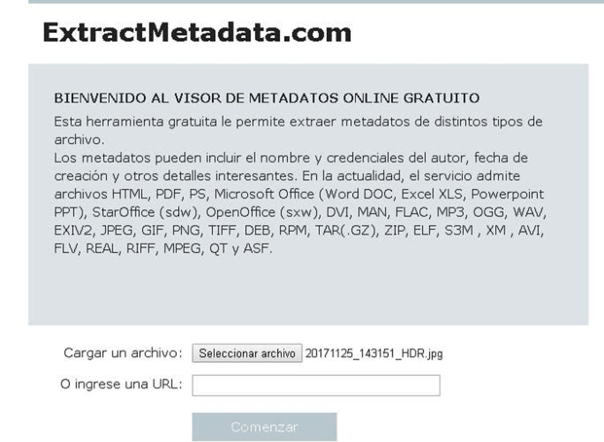 extractmetadata