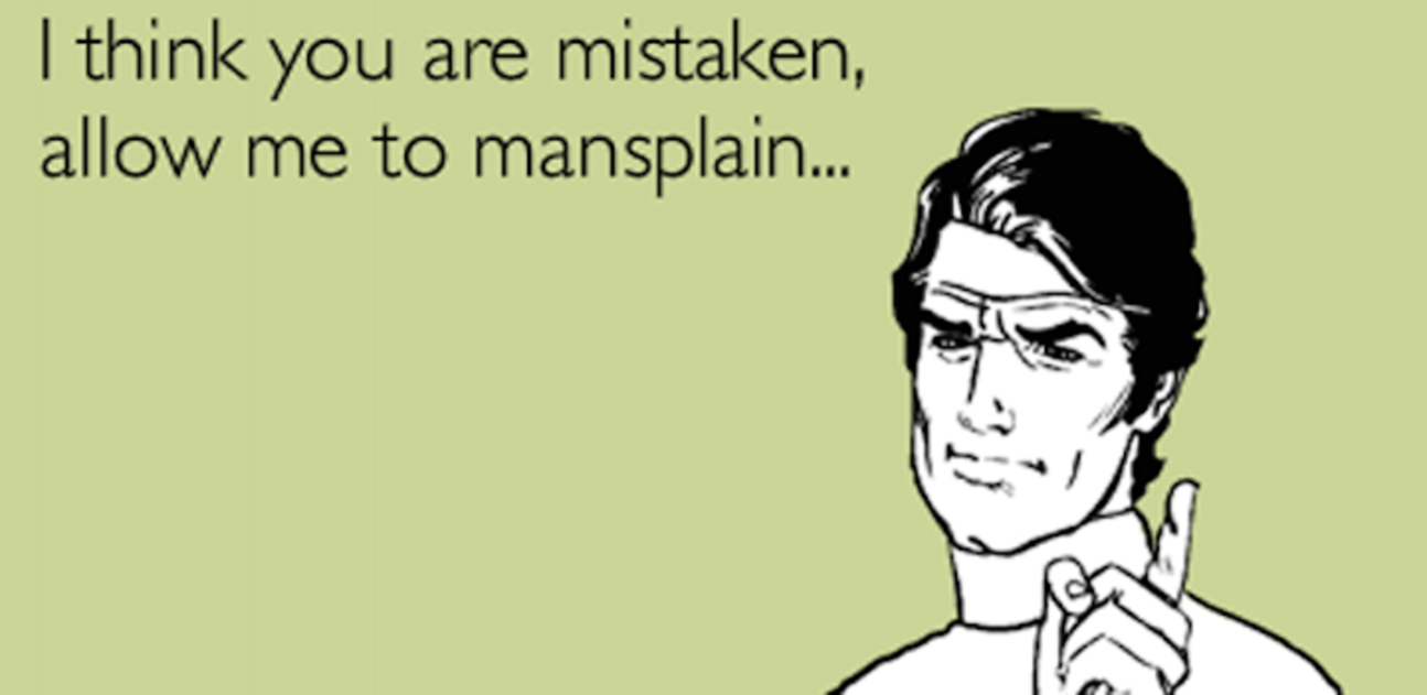Mansplaining o por qué los hombres te explican cosas