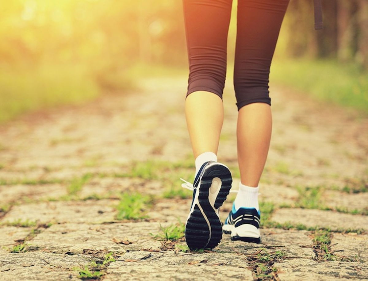 Si quieres estar en forma, tienes que andar mucho más de lo que crees