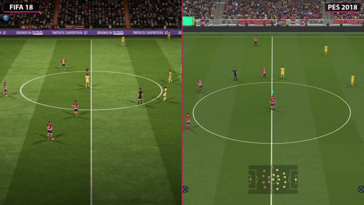 Toda la verdad sobre los gráficos: ¿FIFA 18 o PES 2018?