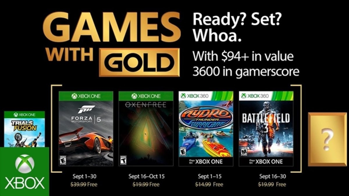 Estos son todos los juegos gratis para Xbox One y Xbox 360 de septiembre