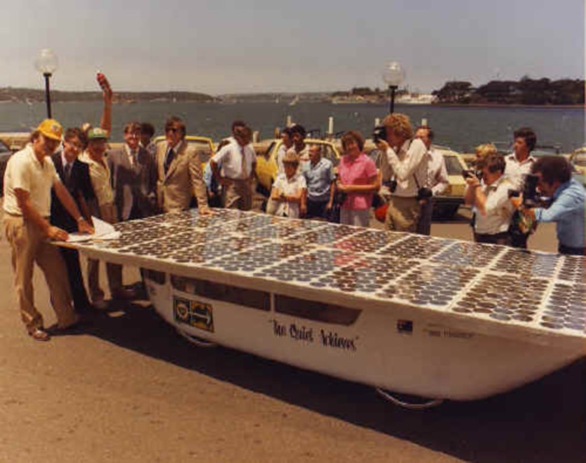 BP Solar Trek, el padre de los coches eléctricos con paneles solares