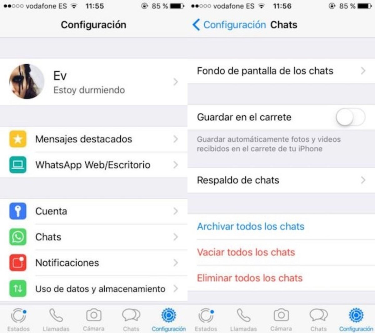Consejos para que WhatsApp no agote la memoria de tu móvil