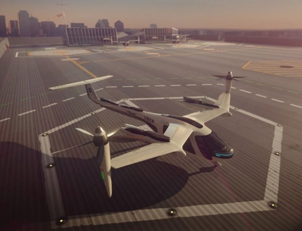 Uber y la NASA quieren que utilices taxis voladores en 2020