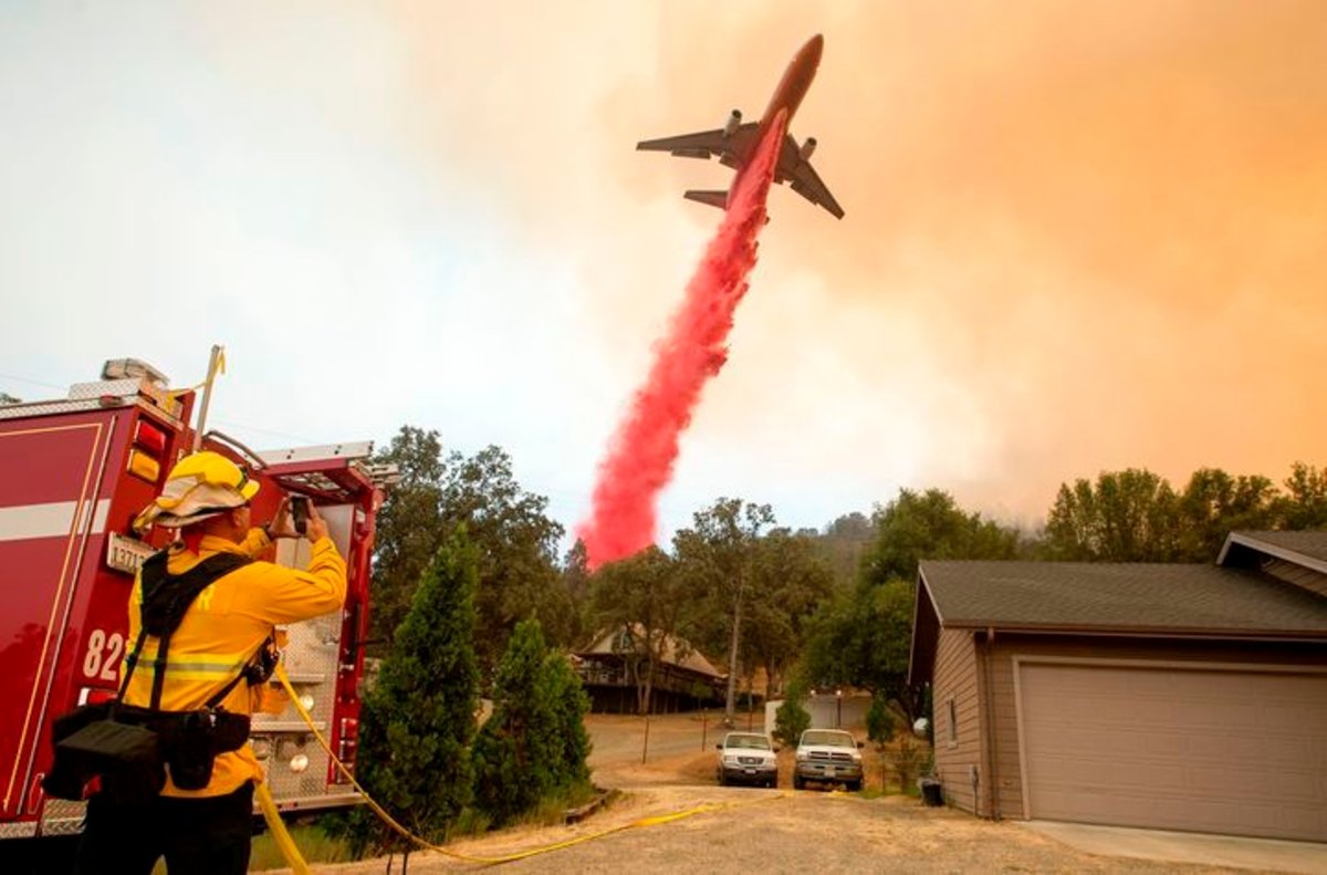 Así es el Boeing 747 que ayudará a apagar los incendios de California