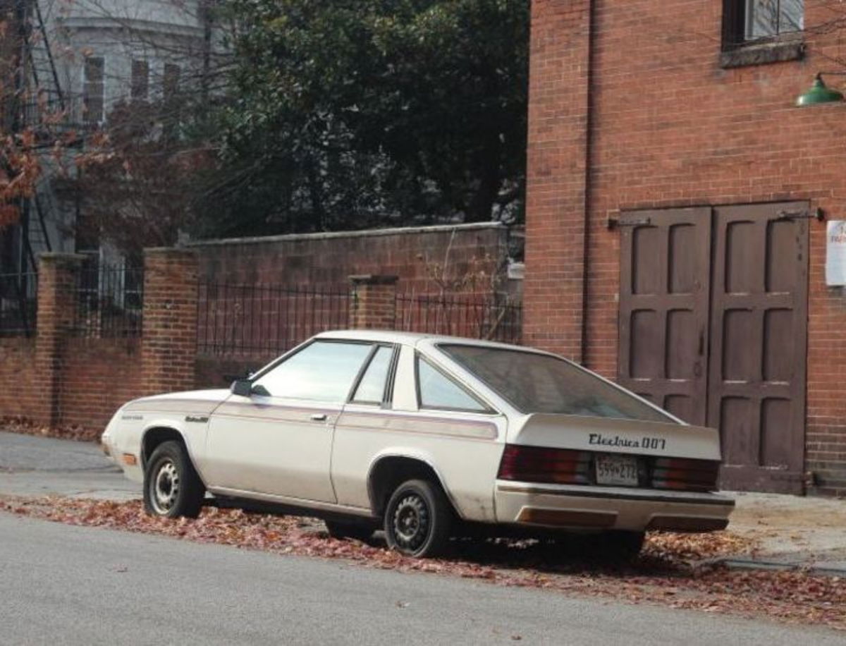 Jet Electrica 007, el coche eléctrico de los ochenta que ha acabado así en Baltimore