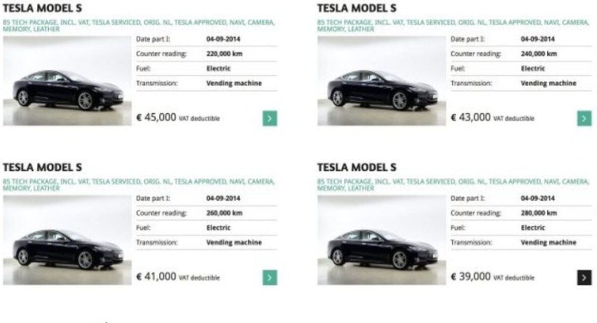 Muchos Tesla Model S en el mercado de ocasión holandés, ¿toca el turno de compra?