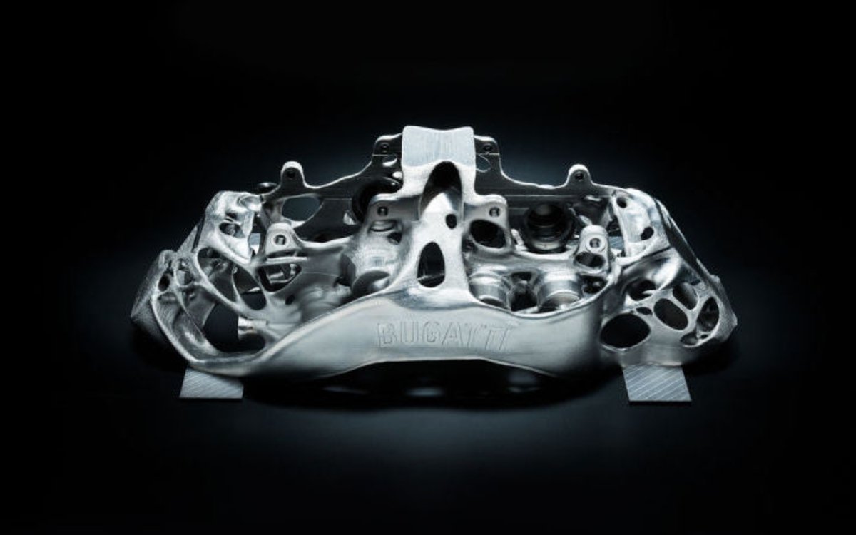 La impresión 3D llega a la automoción más exclusiva de la mano de Bugatti