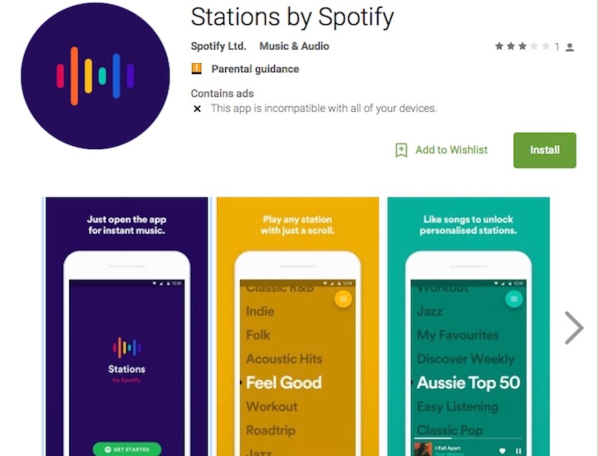 Stations, la nueva app gratis de Spotify para revolucionar la música en streaming