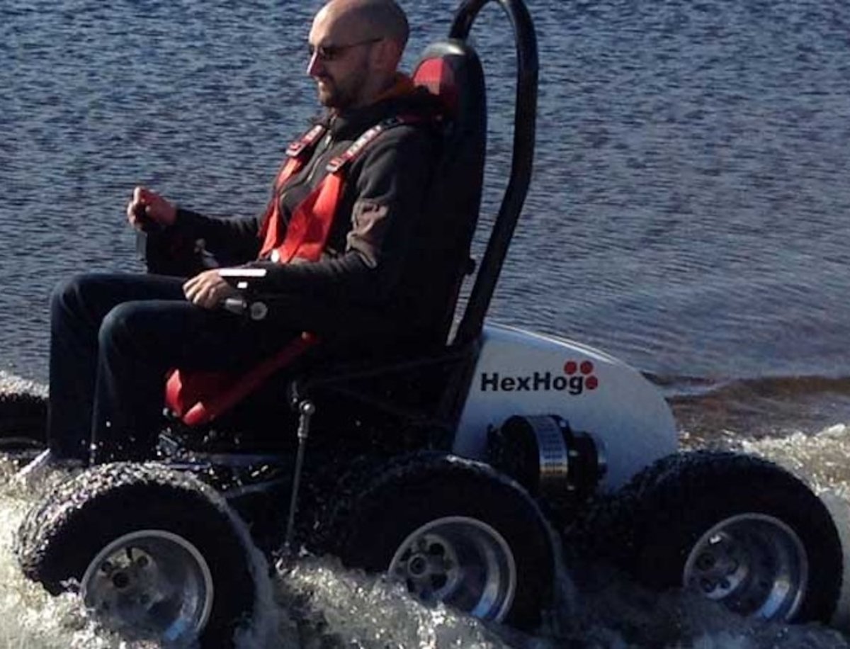 HexHog, la silla de ruedas todoterreno que no tiene límites
