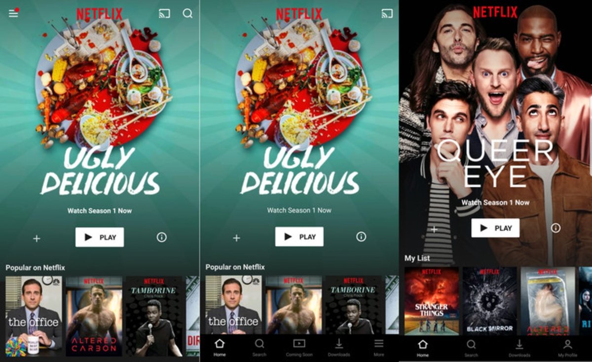 Netflix prueba estas novedades en Android