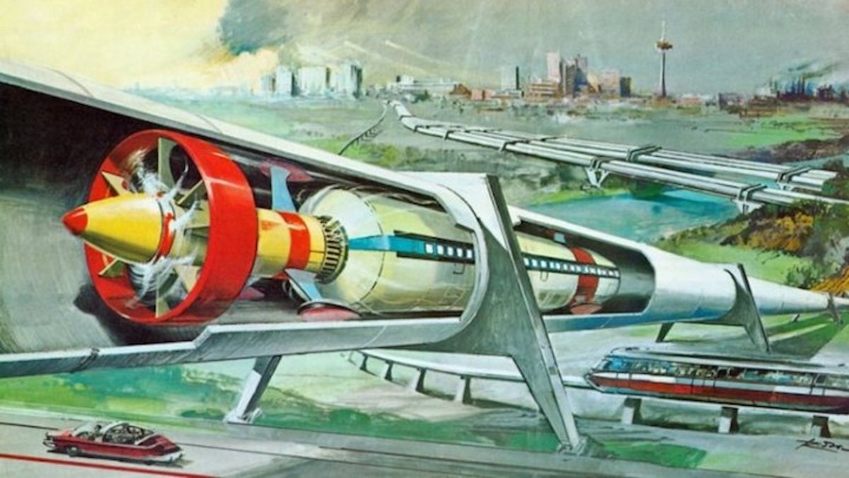 Hyperloop: 15 imágenes históricas de un proyecto que Elon Musk podría hacer realidad