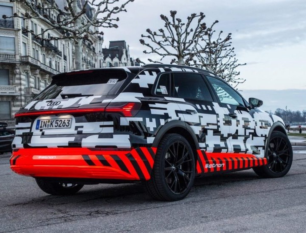 El Audi e-tron competirá con el Model X en carga rápida, 80% de autonomía en media hora