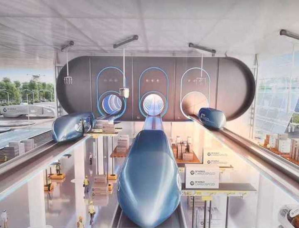 Virgin Hyperloop One transportará contenedores directamente desde los puertos