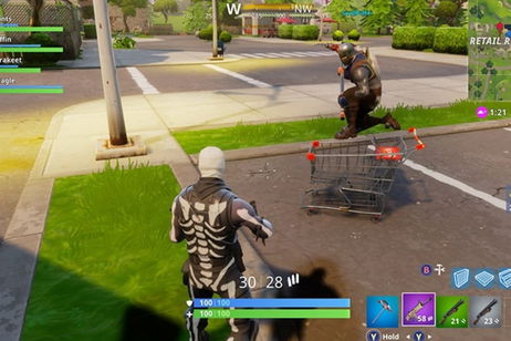 Dónde encontrar los carritos en Fortnite