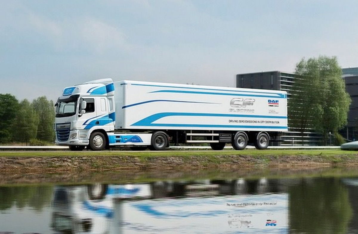 DAF sorprende con un camión puramente eléctrico y batería de 170 kWh