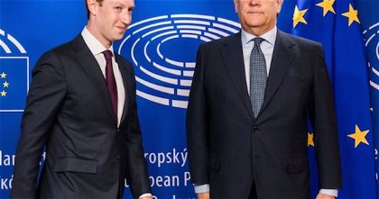 Los fantasmas de Mark Zuckerberg lo persiguen hasta el Parlamento Europeo