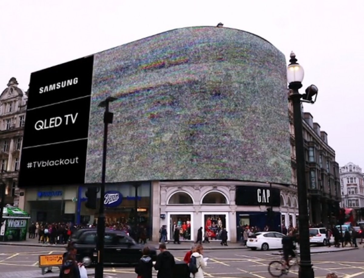 Samsung provoca un apagón masivo de televisiones para un anuncio, ¿qué podría salir mal?